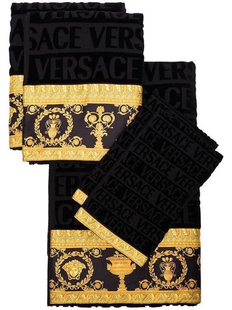 versace handtuch|bloomingdale Versace bath towels.